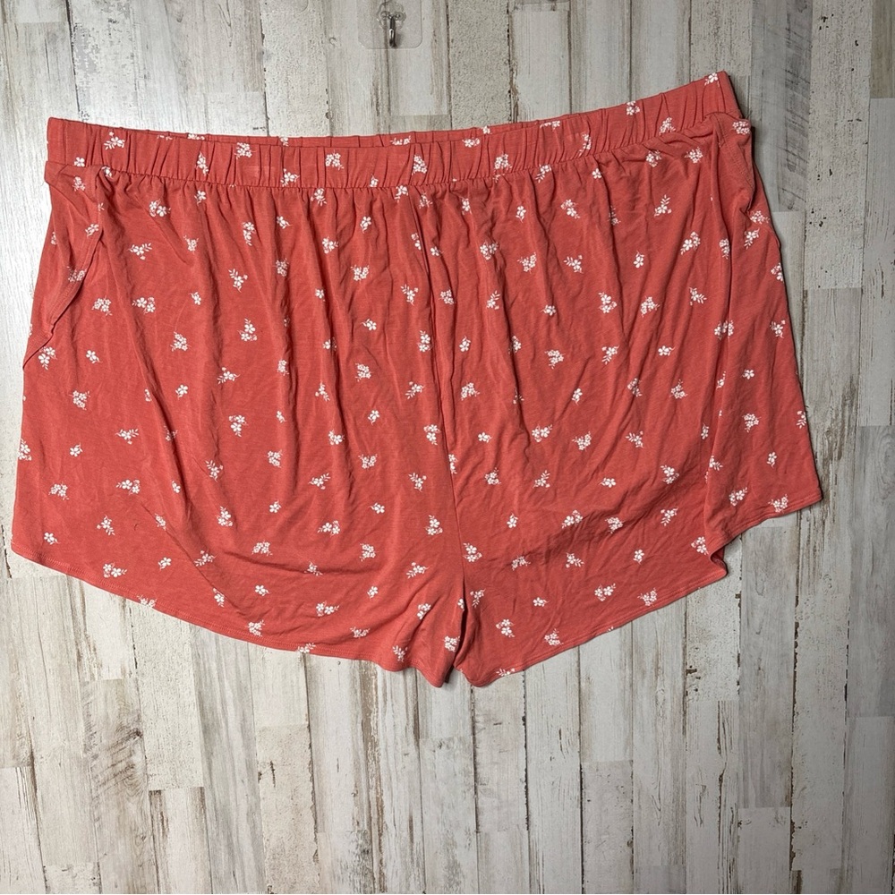 Old Navy  Floral Lounge Women's Sunday Sleep Shorts Pajama 4X - Picture 11 of 12
